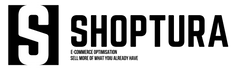 Black Schoptura logo with a stylized 'S' icon and the text 'E-COMMERCE OPTIMISATION' and 'SELL MORE OF WHAT YOU ALREADY HAVE' on a plain white background.